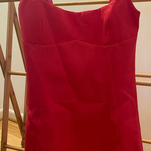 MESHKI Niki Mini Dress - Raspberry - Picture 3 of 4